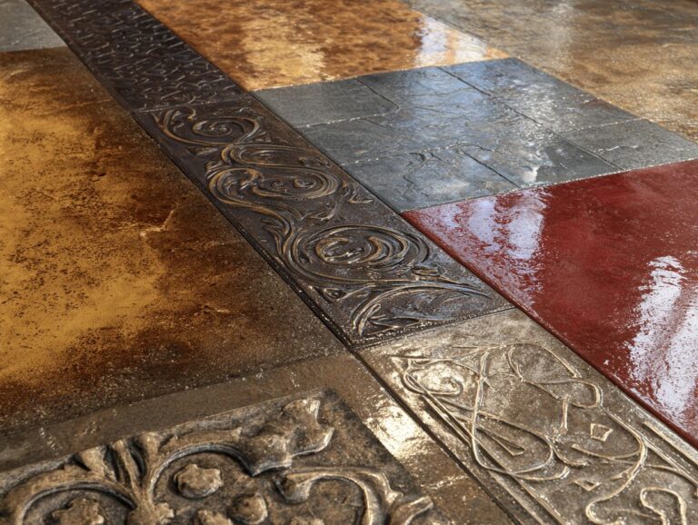 Concrete Flooring – Polished, Stained and Stamped Options
