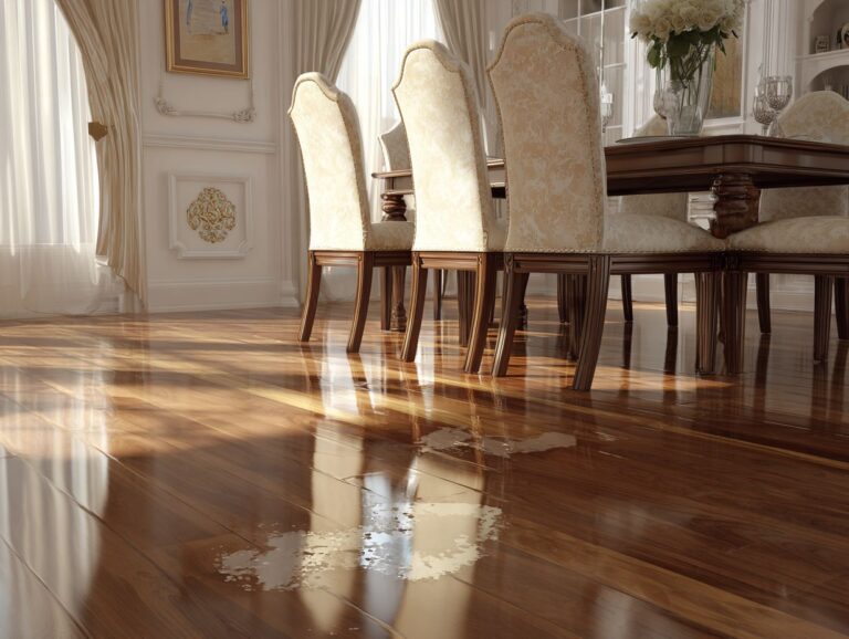 Dining Room Flooring – Handling Chairs and Spills