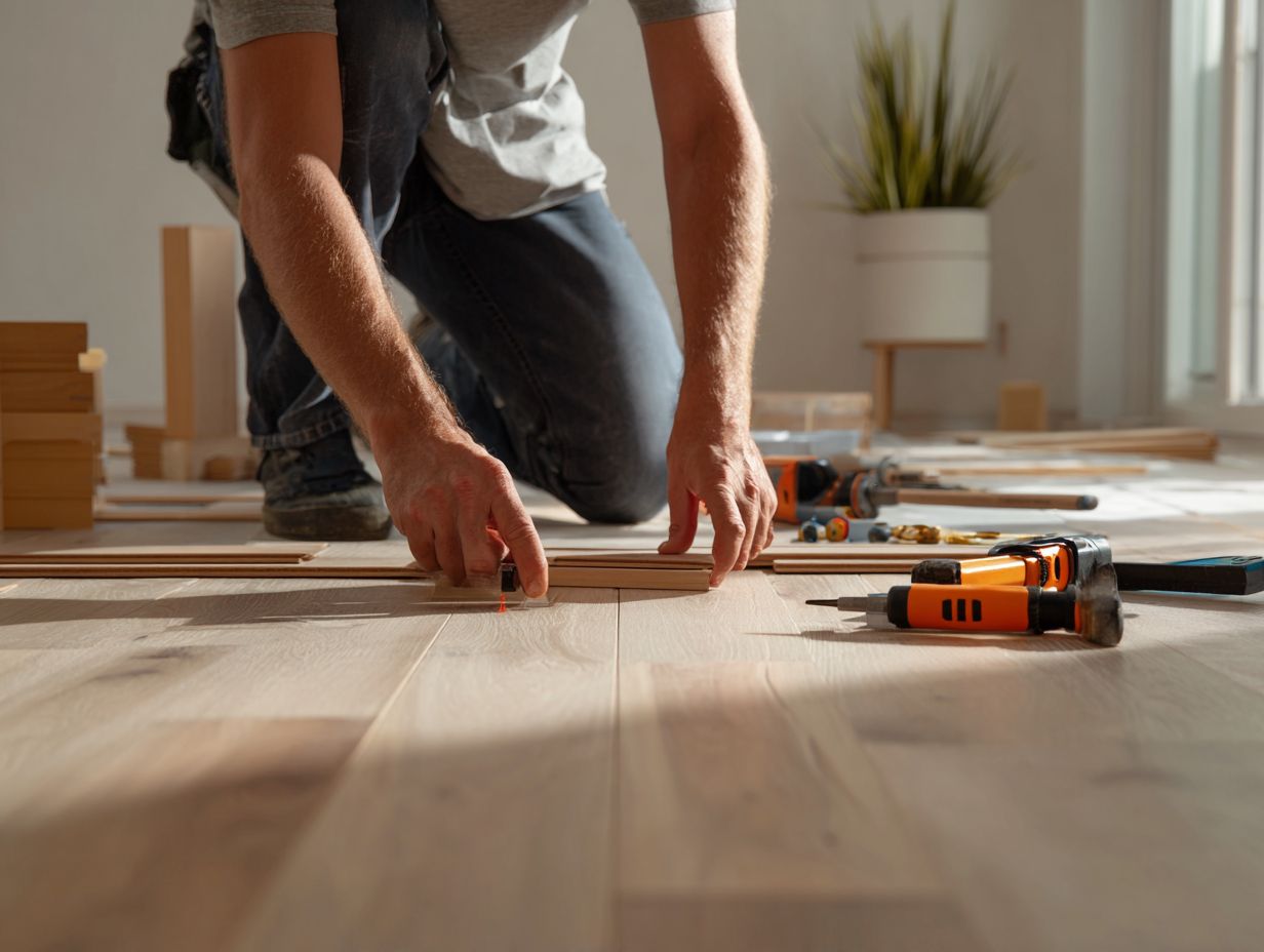 Installing Baseboards and Trim