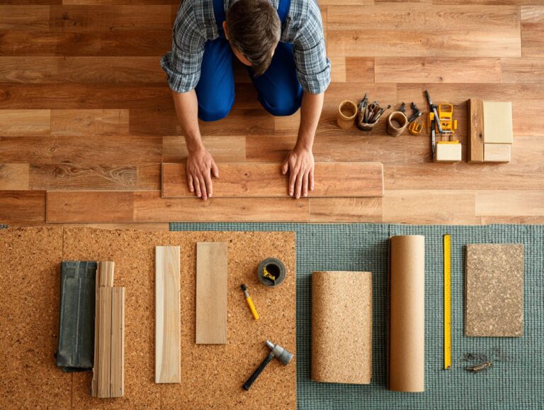 Flooring Underlayment Installation – Types and Methods