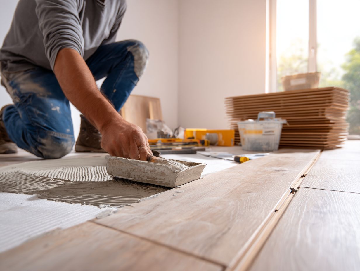 Cleaning the Installed Floor