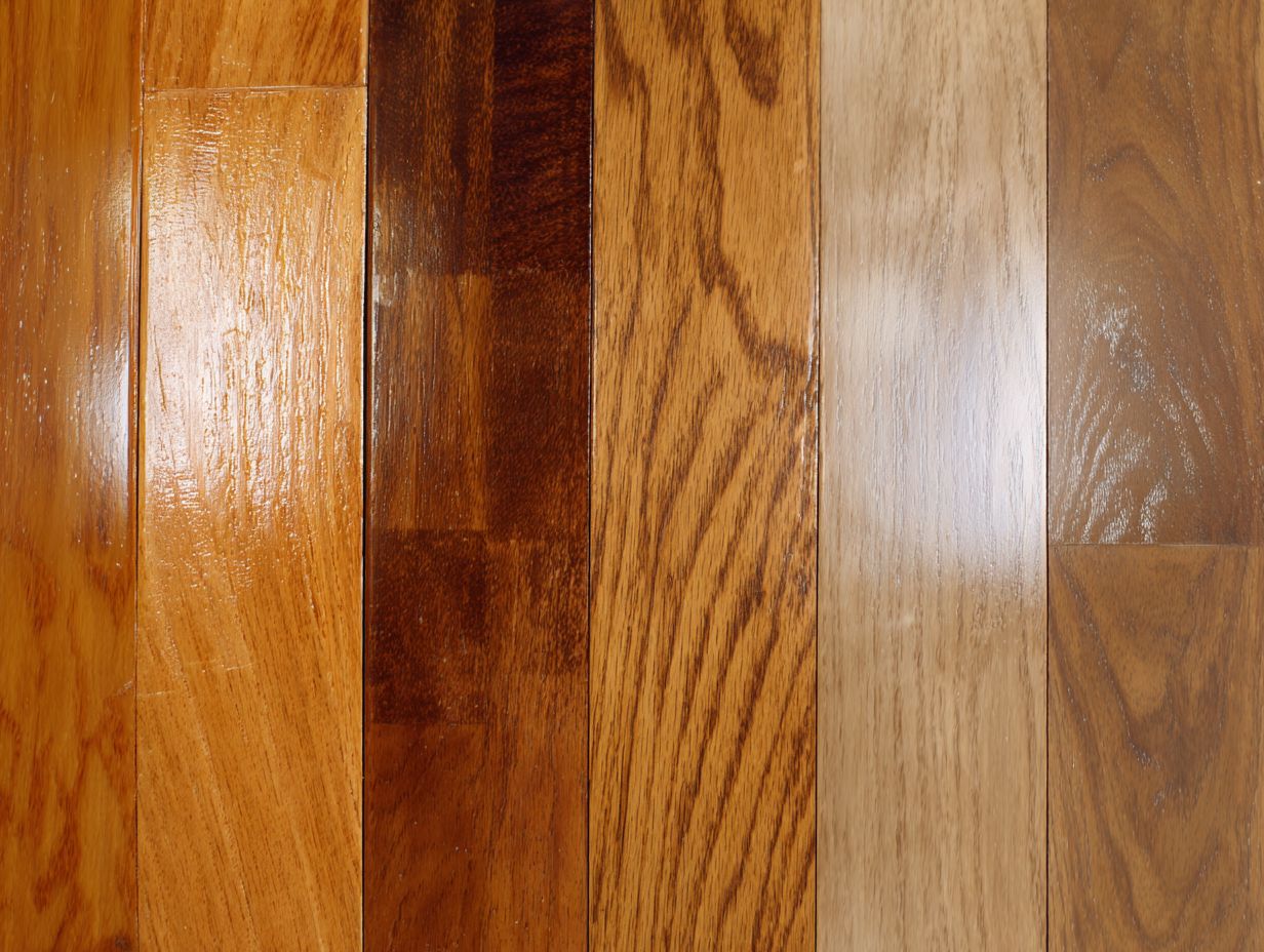 Comparison of Finishes