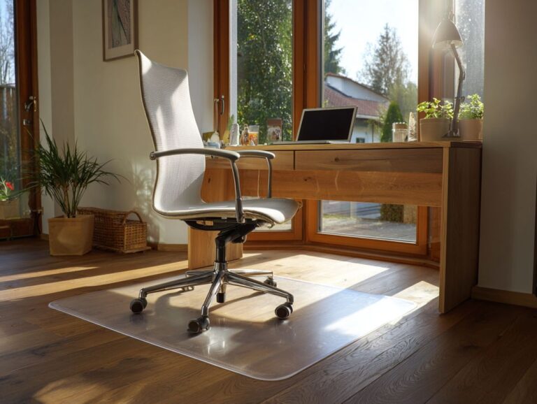 Home Office Flooring – Chair Mats and Ergonomics