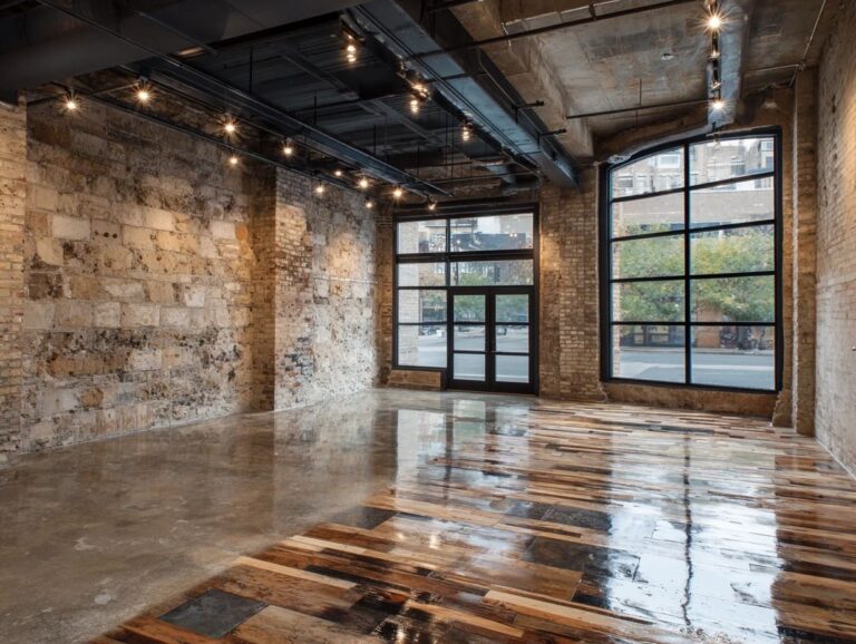 Industrial Style Flooring – Raw and Refined