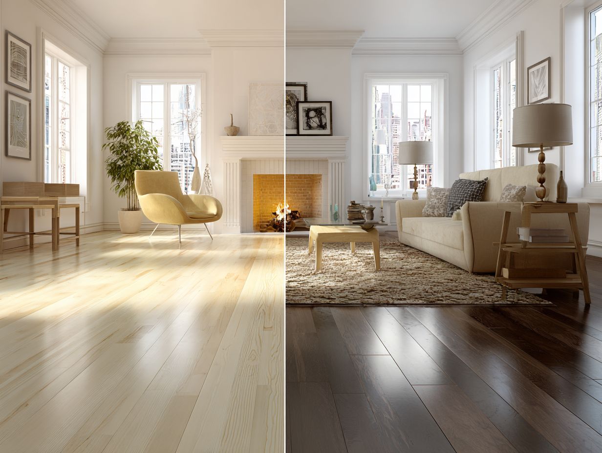 Types of Dark Flooring Materials