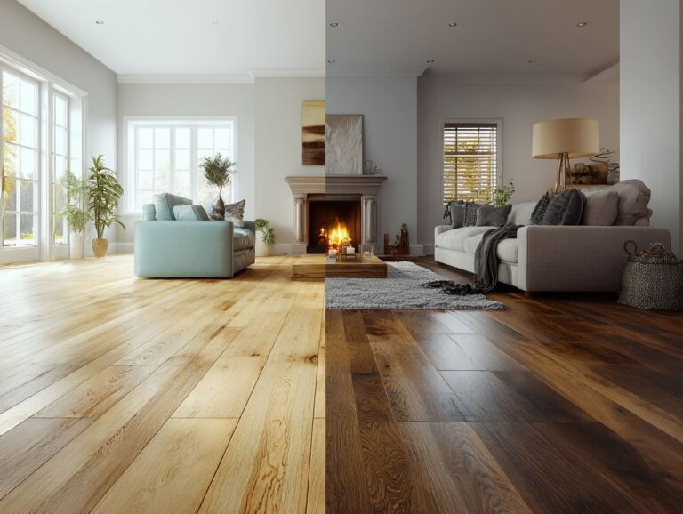 Light vs Dark Flooring – Impact on Room Ambiance