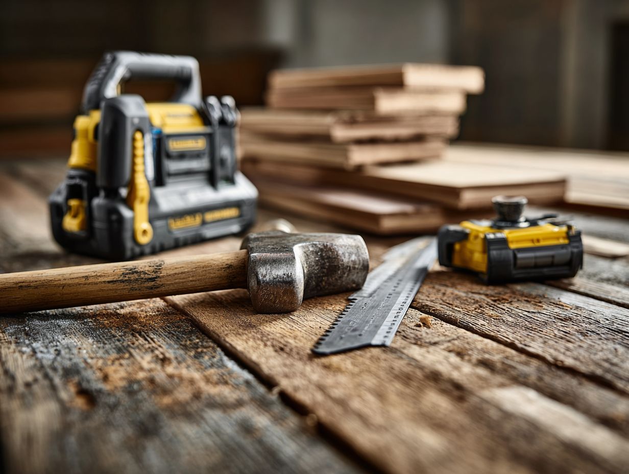 Essential Tools for Nail-Down Installation