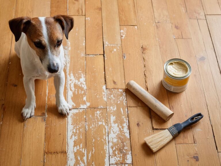 Pet Damage to Flooring – Prevention and Repair