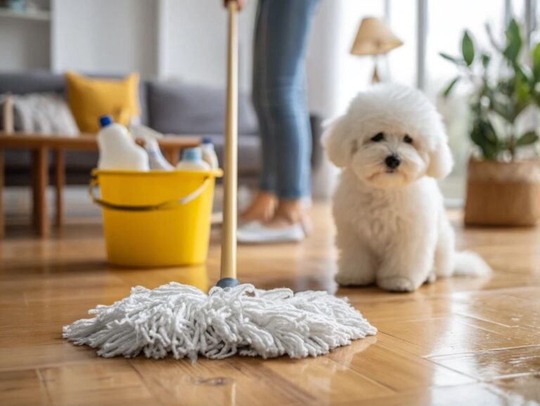 Pet-Safe Floor Cleaning Products and Methods
