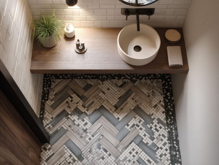 Powder Room Flooring Ideas – Small Space, Big Impact