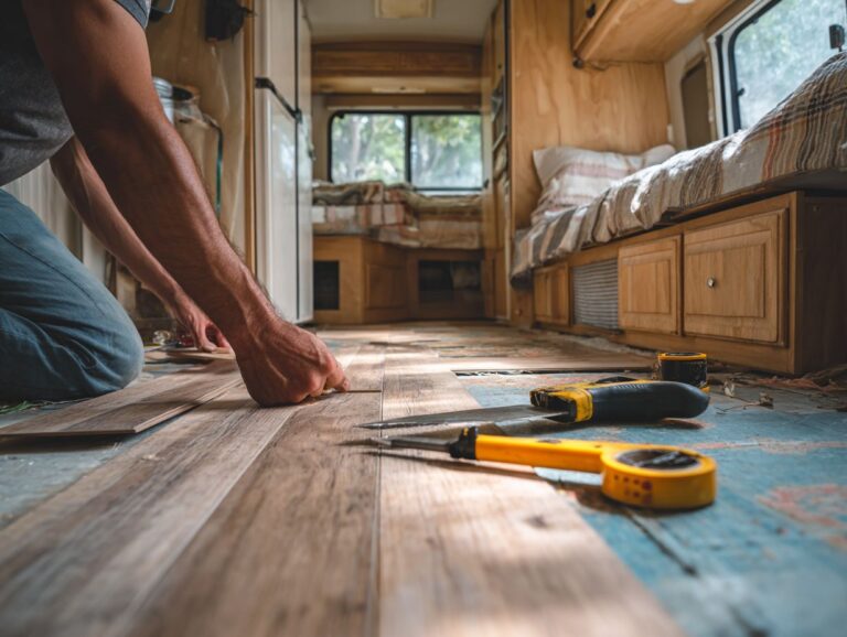 RV and Camper Flooring Replacement Guide