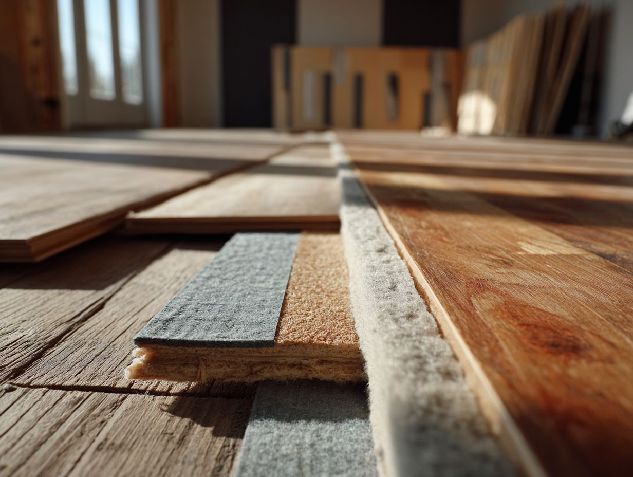 Impact Insulation Class (IIC): Solid Parquet with Foam Backing