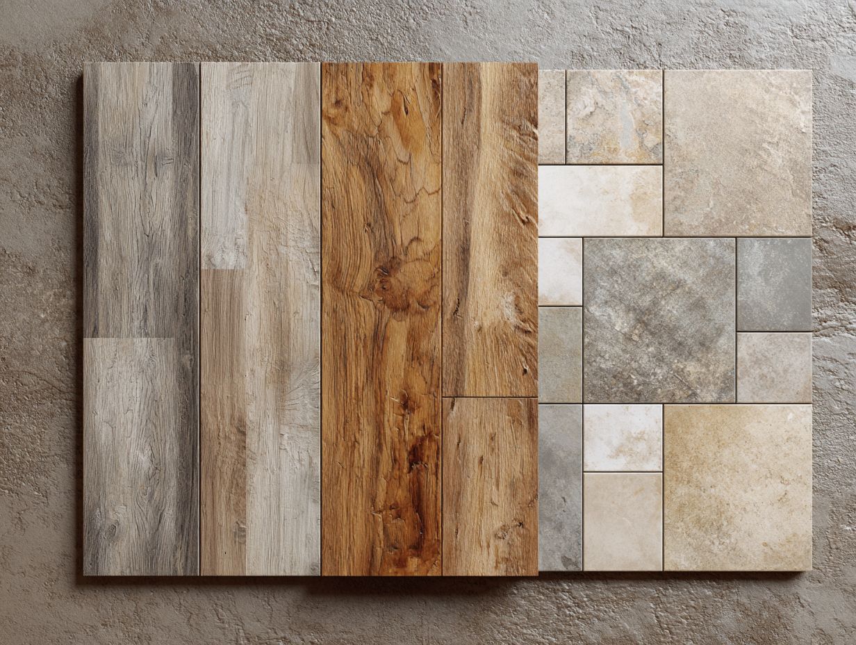 Comparison of Sheet Vinyl, Vinyl Plank, and Vinyl Tile