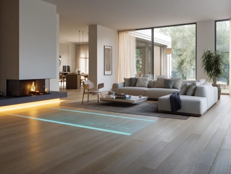 Smart Flooring Technology – Heated, LED, Sensors